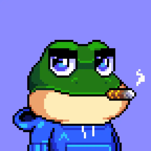 Bitcoin Frog ＃1668 （Inscription ＃401497）