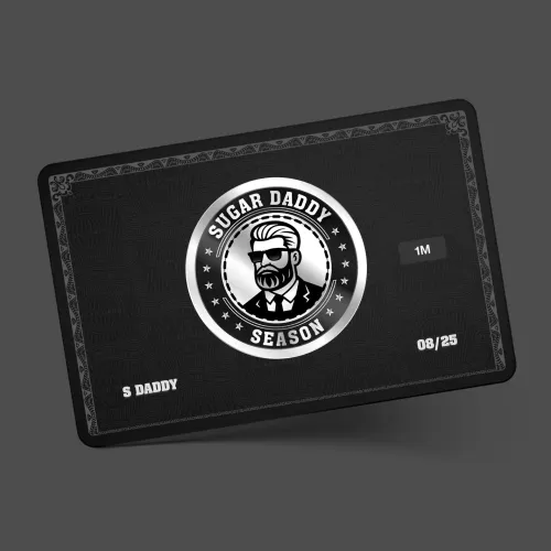 Black Card $SUGAR Holder