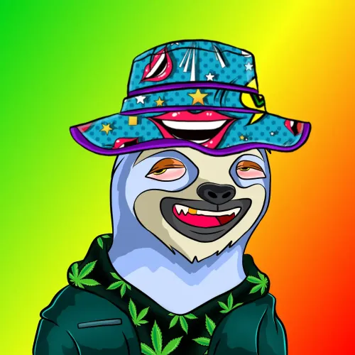 Stoned Sloth V2 #2543