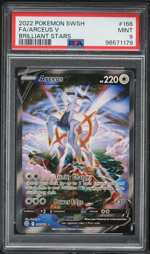 2022 #166 Full Art/Arceus V PSA 