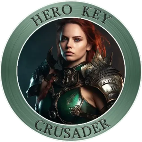 1 lvl Crusader Female character #194