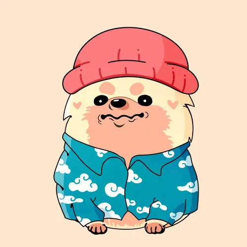 Fluffy Pup #9056