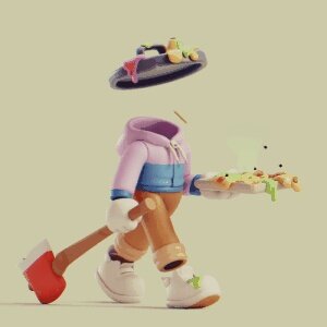 Invisible Friends 3D #2713