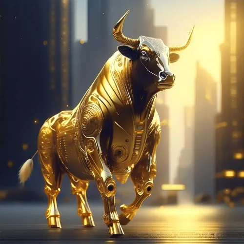 GOLD  BULL#55