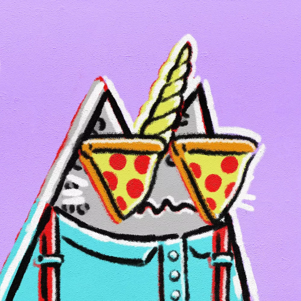 Pop Art Cats  #8454