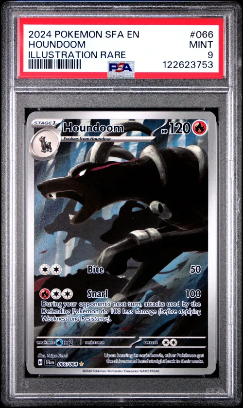 2024 #066 Houndoom PSA 9 Sfa EN-