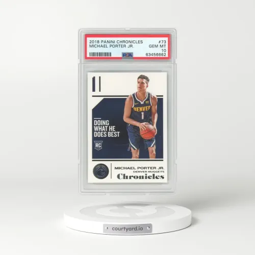 2018 Panini Chronicles #73 Michael Porter Jr. (PSA 10 GEM MINT)