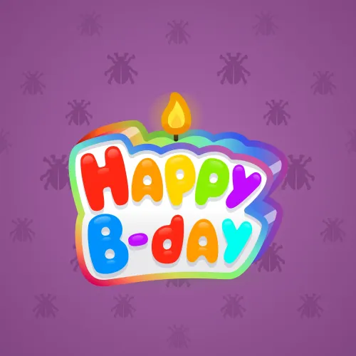 B-Day Candle #113207