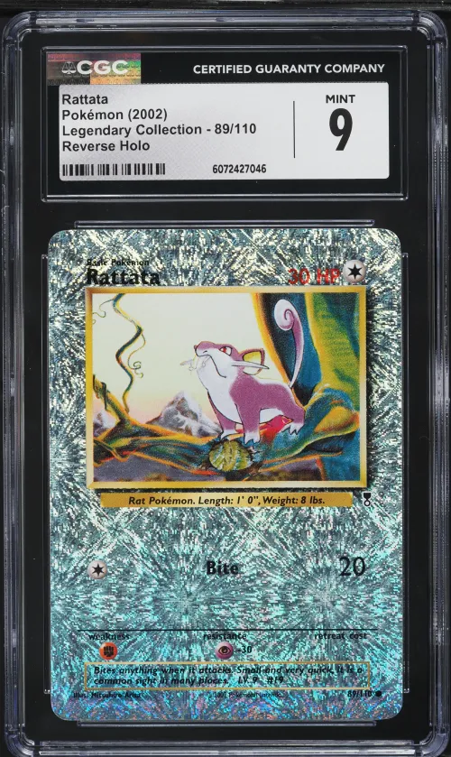 2002 #89 Rattata-Reverse Foil CG