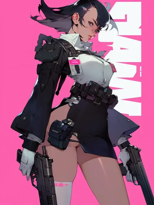 Cyberpunk Waifu #433