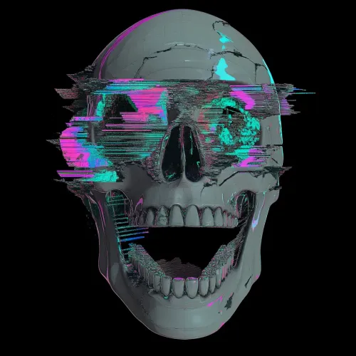Glitch Skulls #8