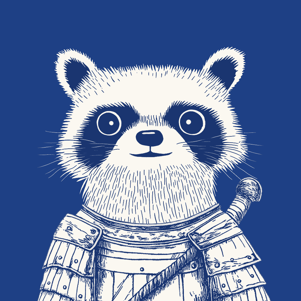 Zoolini - Raccoon #7365