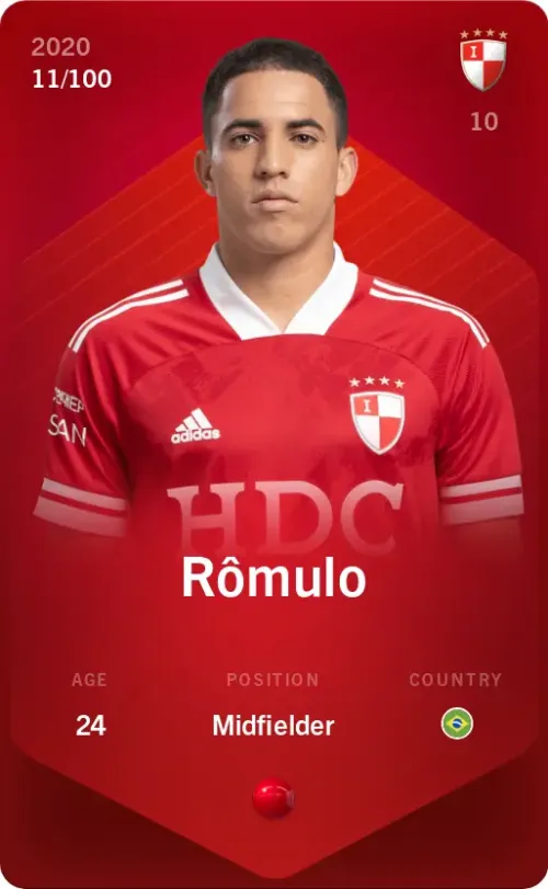 Rômulo2020-21•Rare11/100 #112807211308584125451191418354621942730783604976954605517972951998869324537824