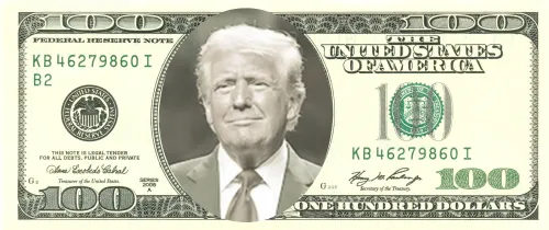 100 Trump dollar bill #5