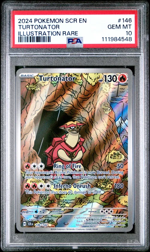 2024 #146 Turtonator PSA 10 Scr 
