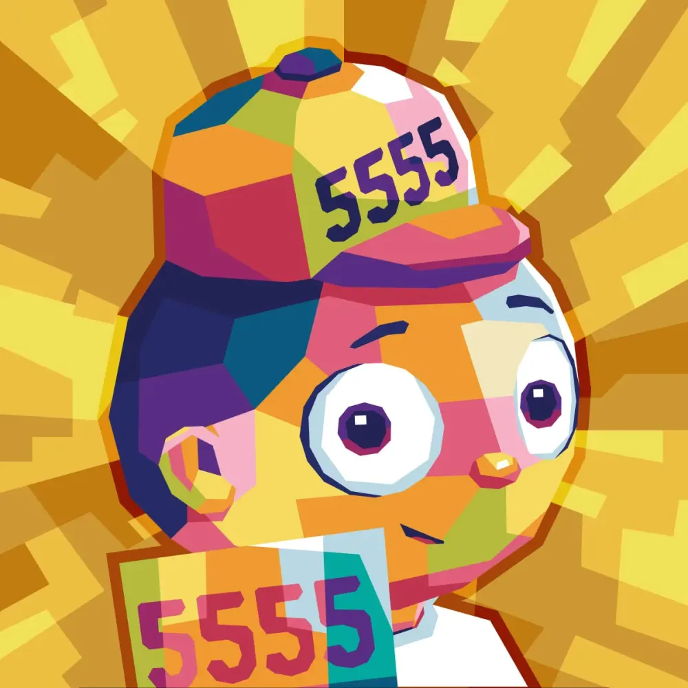 5555 Fan Gold (Iconics 1/1) #32