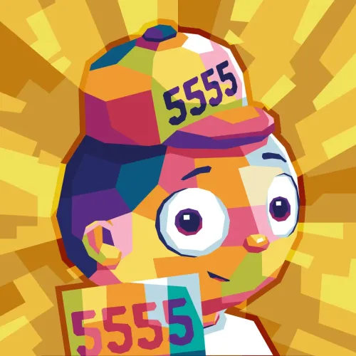 5555 Fan Gold (Iconics 1/1) #32