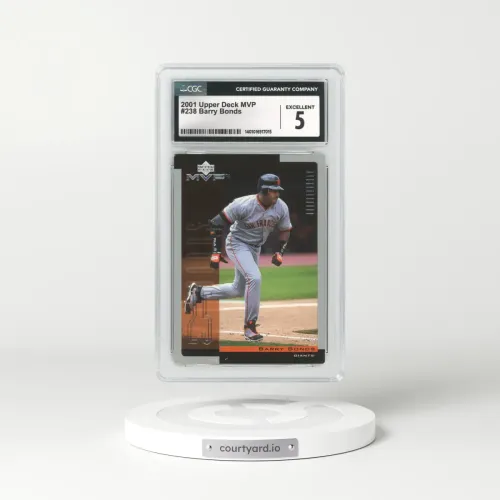 2001 MVP #238 Barry Bonds - Upper Deck (CGC 5 EX)