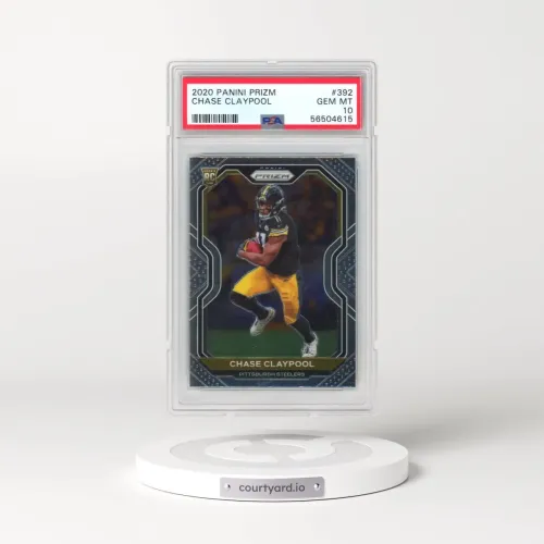 2020 Panini Prizm #392 Chase Claypool (PSA 10 GEM MINT)
