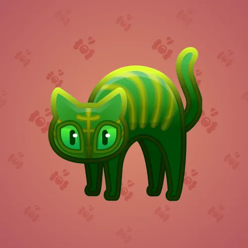 Scared Cat #16905