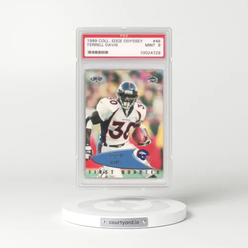 1999 Collector's Edge Odyssey #48 Terrell Davis (PSA 9 MINT)