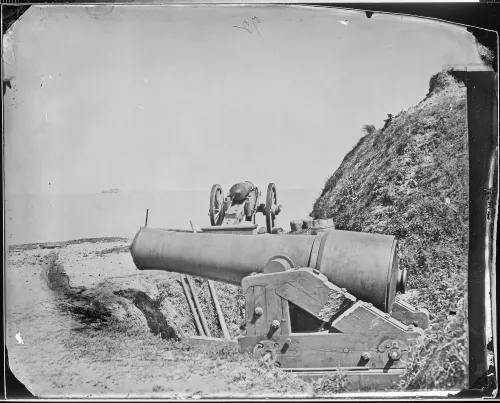 Distant view of Fort Sumter, 1865 #416