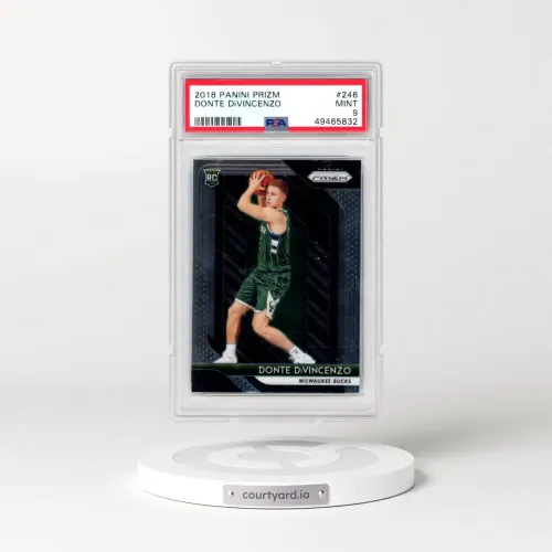 2018 Panini Prizm #246 Donte DiVincenzo (PSA 9 MINT)