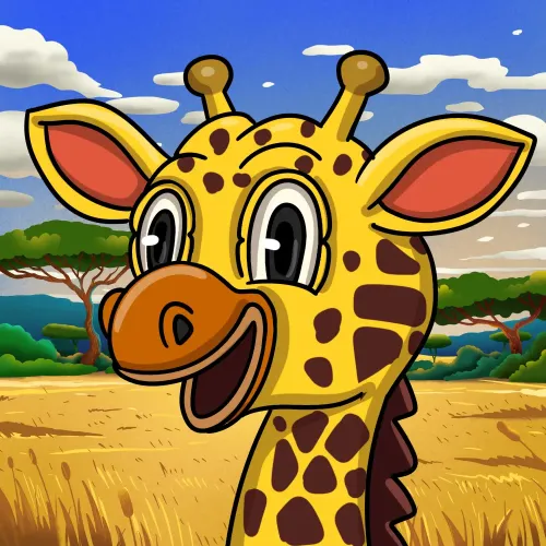 Giraffe Pepe #888