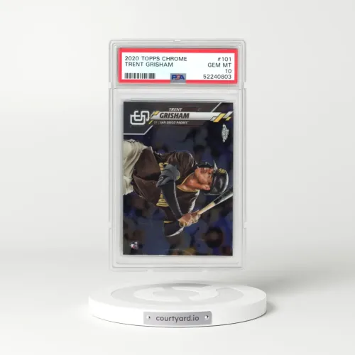 2020 Topps Chrome #101 Trent Grisham (PSA 10 GEM MINT)
