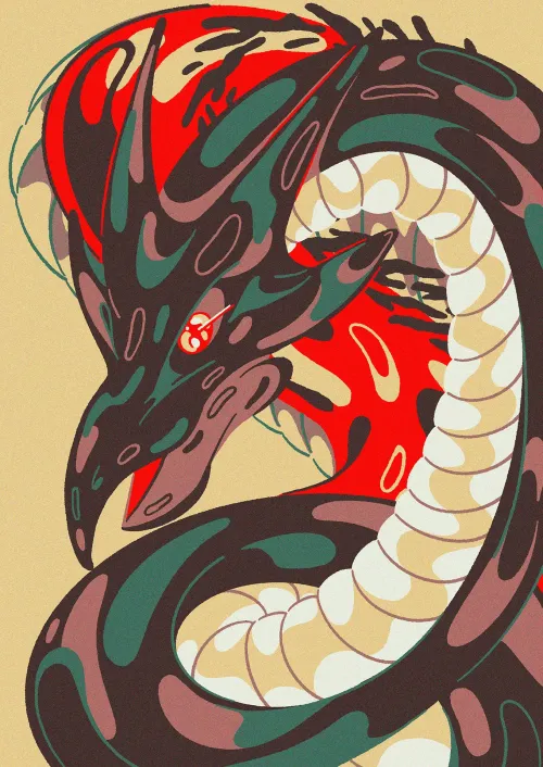 Neftisu The Red-Eyes Dragon