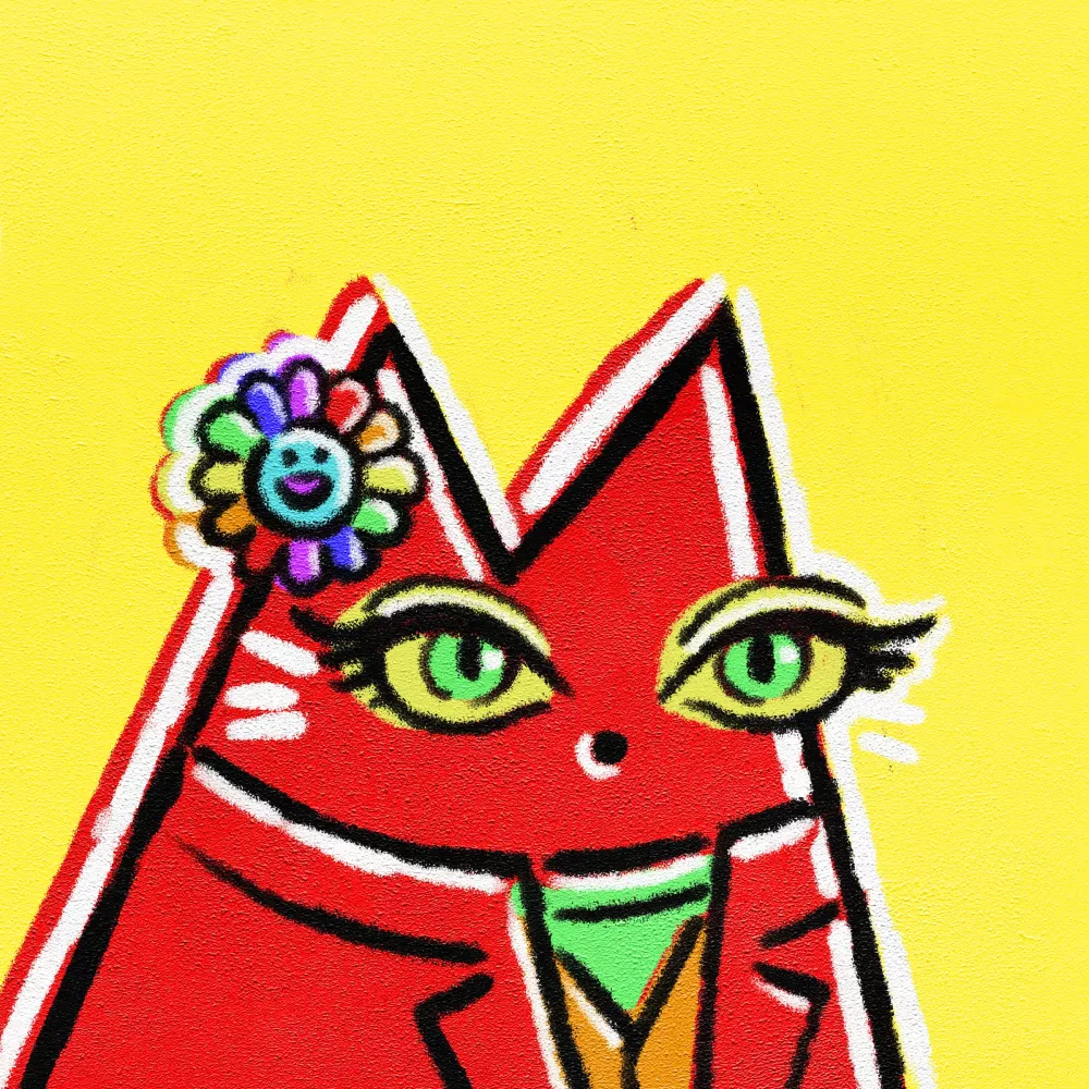 Pop Art Cats  #1512