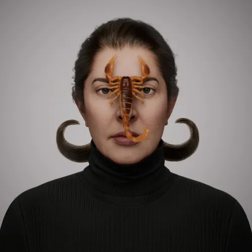 Portrait with Scorpion #583