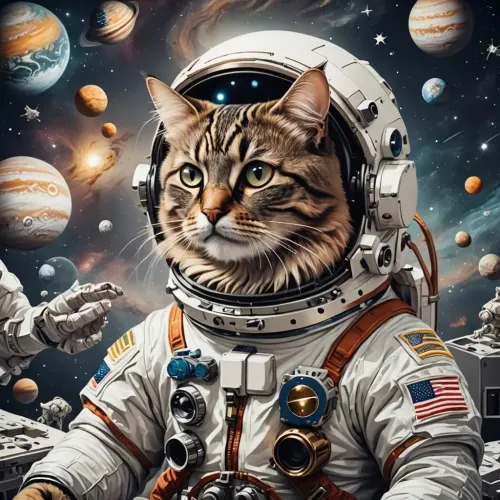 Space Cat Turk #1