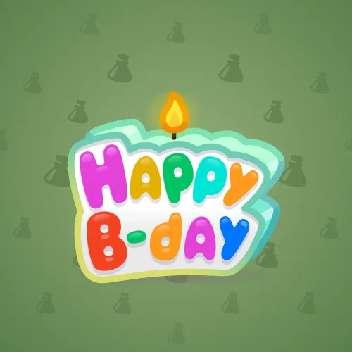 B-Day Candle #41857