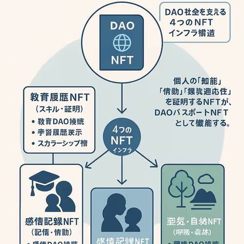 DAO_NFT_INFRA_MAP: 統合的NFT構造図 #1