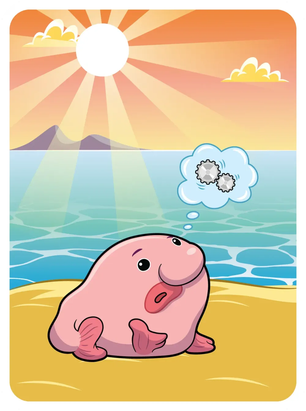 Bashful Blobfish #13872