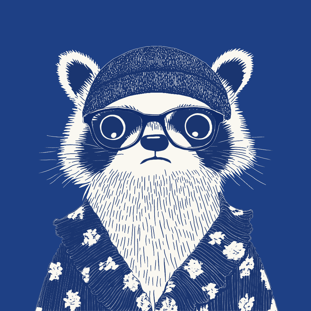 Zoolini - Raccoon #1708