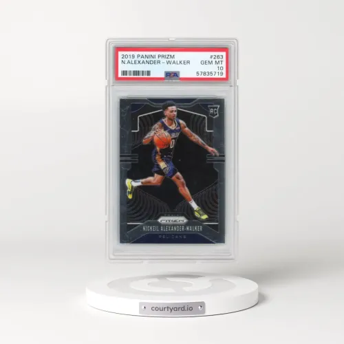 2019 Panini Prizm #263 Nickeil Alexander-Walker (PSA 10 GEM MINT)