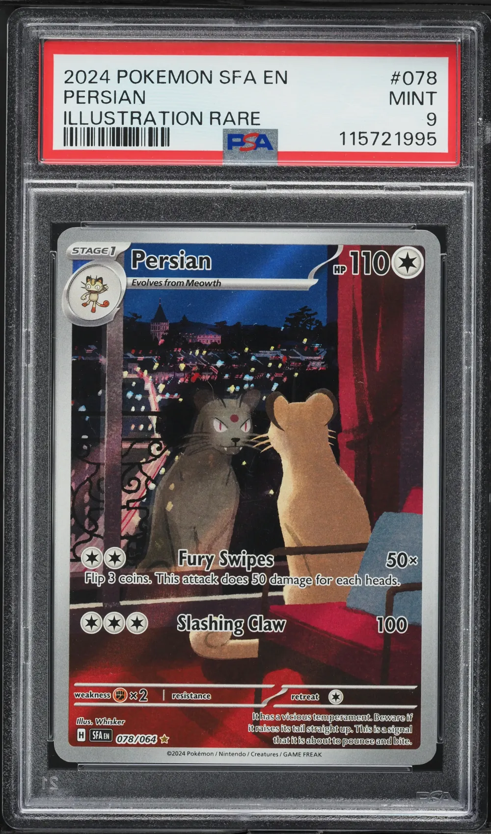 2024 #078 Persian PSA 9 Sfa EN-S