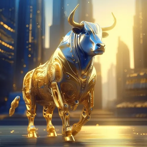 GOLD  BULL#99