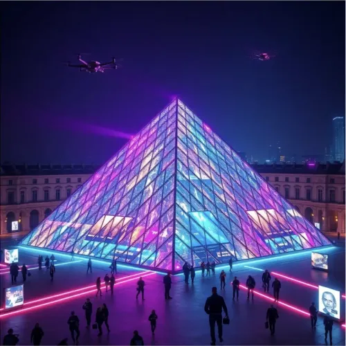 Louvre Pyramid #10