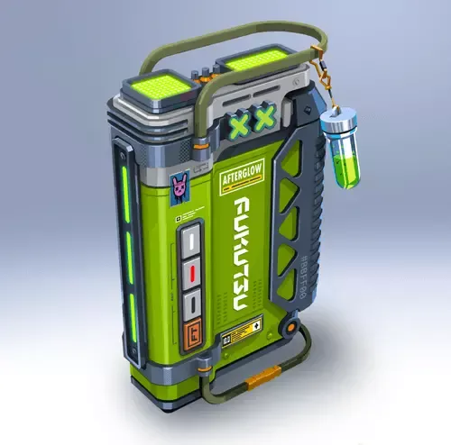 Precious Cargo Green Afterglow #22