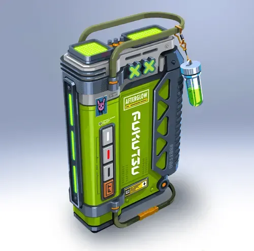 Precious Cargo Green Afterglow #22