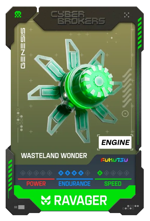 Wasteland Wonder Ravager Engine #2391