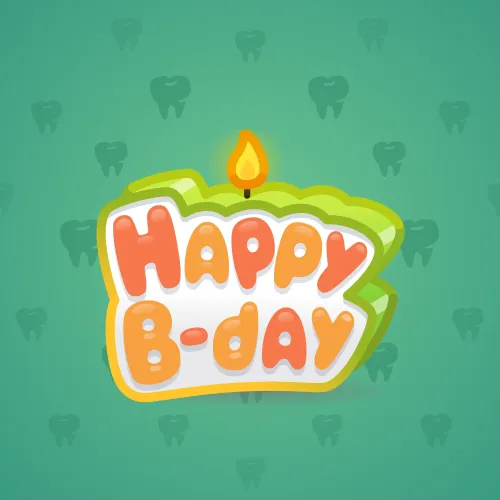 B-Day Candle #103892