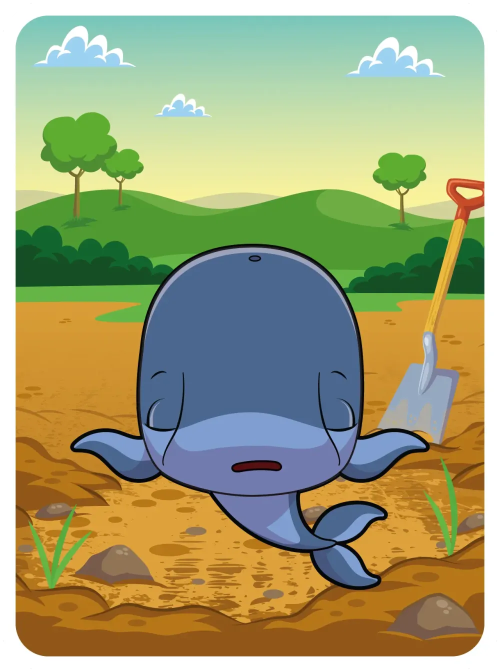Serious Sperm Whale #14846