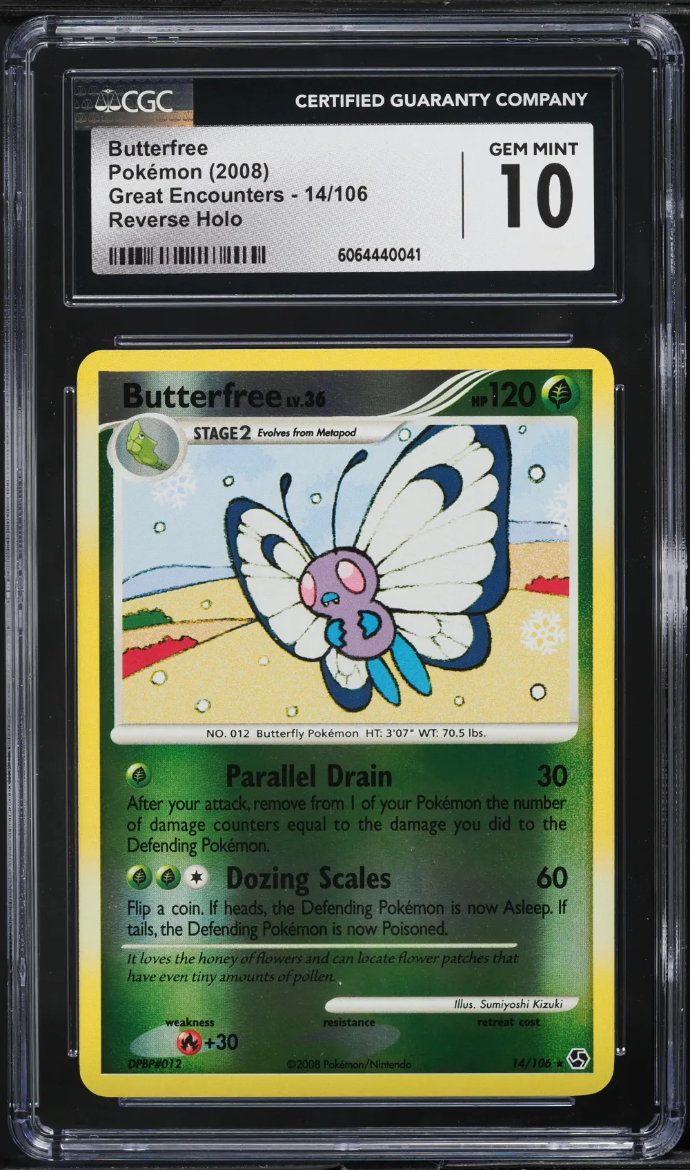 2008 #14 Butterfree-Reverse Foil