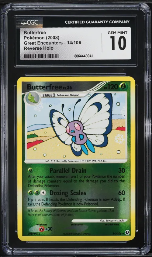 2008 #14 Butterfree-Reverse Foil