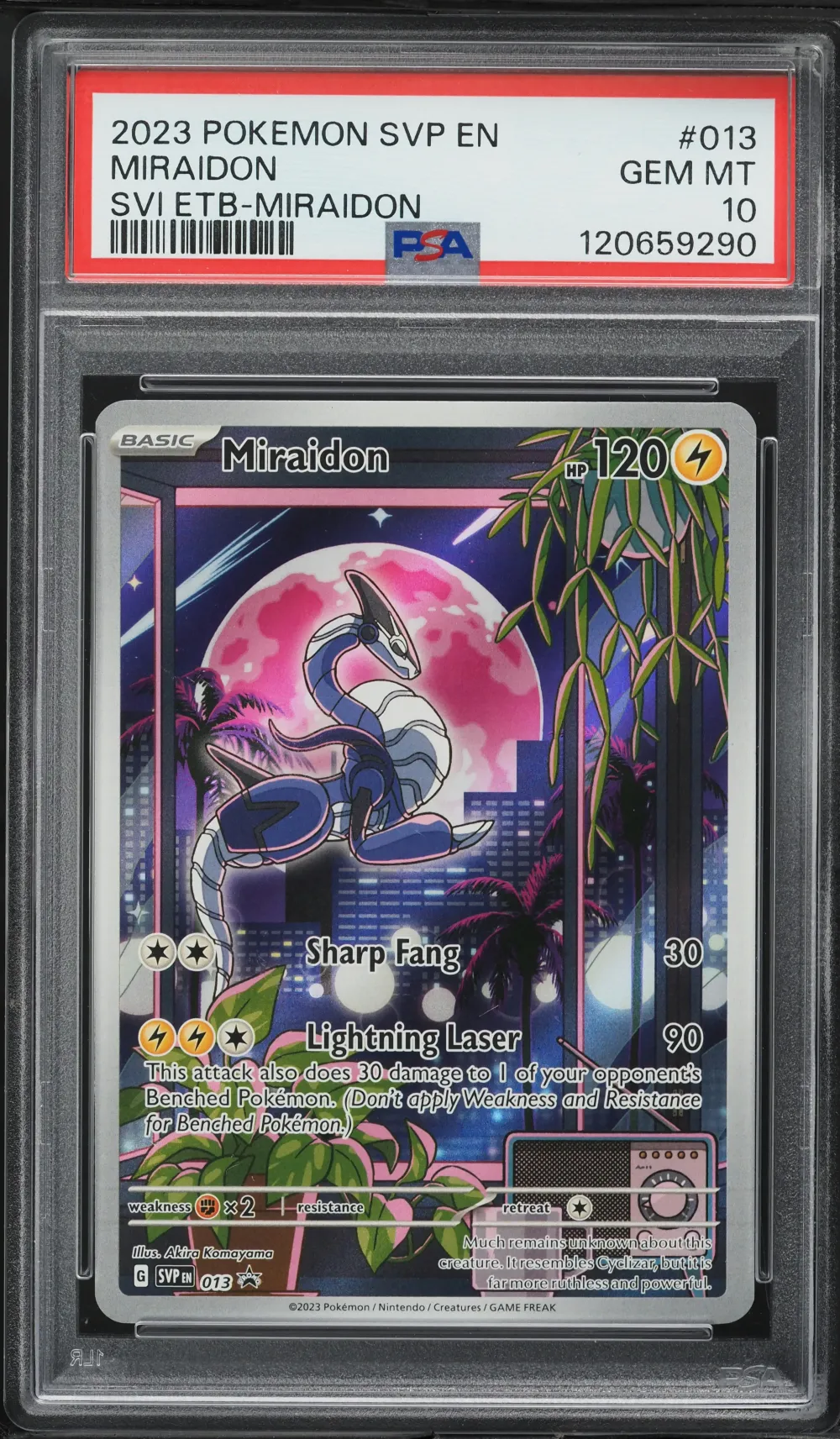 2023 #013 Miraidon PSA 10 Svp EN