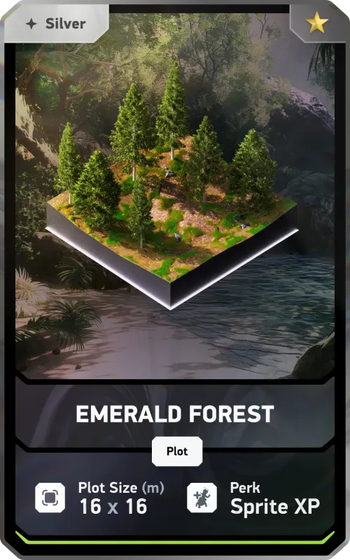 Silver Regional - Emerald Forest #2454